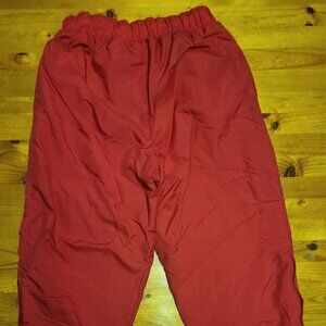 GreatLand XS Red Rain Pants With Zipper Toddler